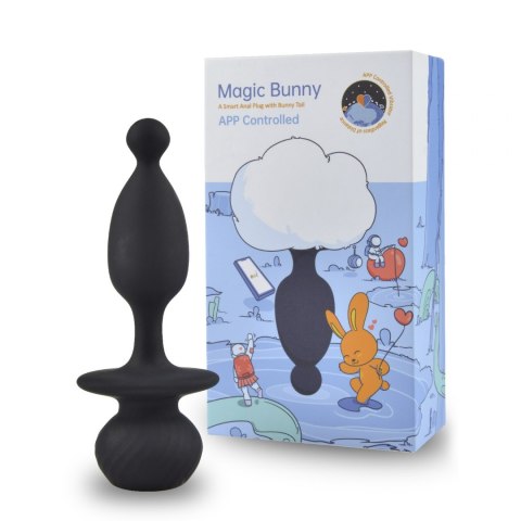 Magic Motion - Bunny App Controlled Vibrating Bunny Tail Anal Plug Magic Motion