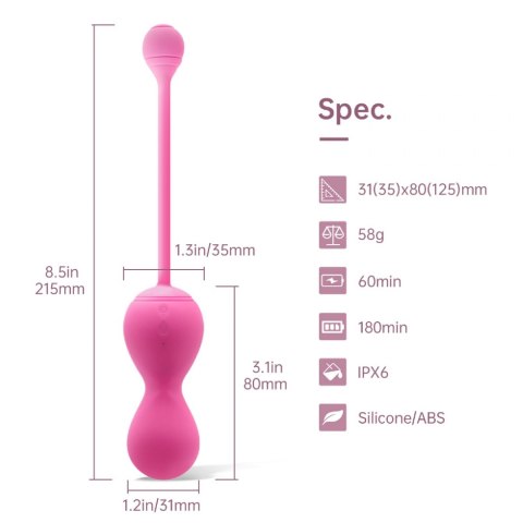 Magic Motion - Smart Kegel Master Balls Pink Magic Motion