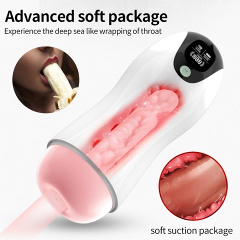 Masturbator - Vibration 8 Vibration modes + Interactive function B - Series Fox