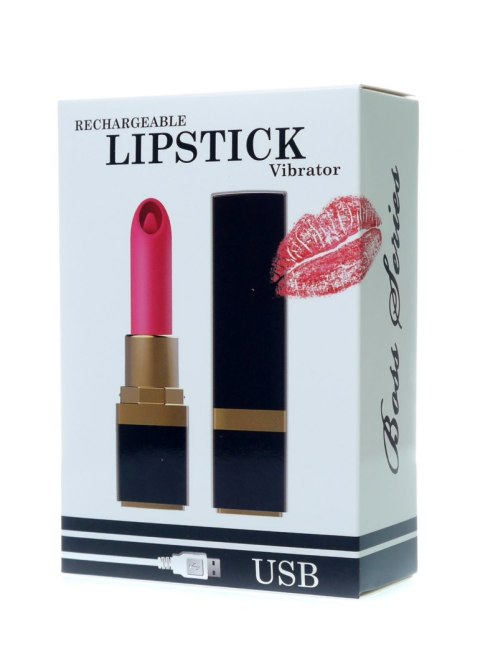 Stymulator-Lipstick Vibrator USB 10 functions B - Series Power