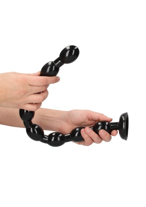 Ass Snake Beaded Dildo - 48 cm - Black ShotsToys