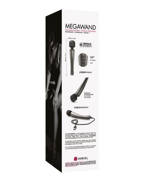 MEGAWAND CHROME SILVER Dorcel