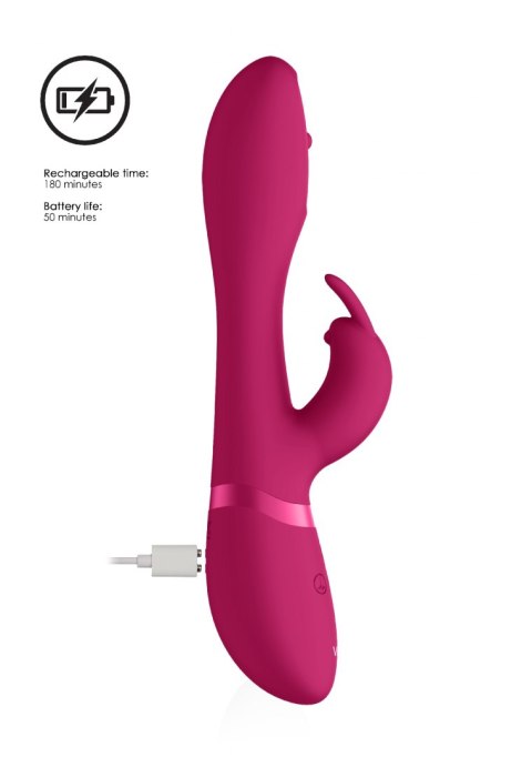 Mira - Spinning G-spot Rabbit - Pink ShotsToys