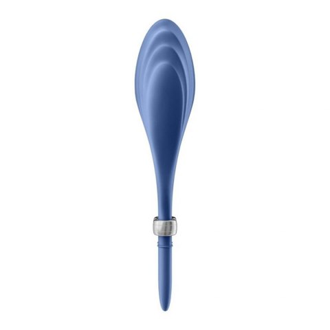 Wibrujący Pierścień Erekcyjny - Duelist Ring Vibrator (Blue) Satisfyer