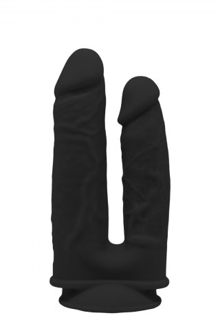 REAL LOVE DUAL DENSITY DOUBLE PENETRATOR BLACK Dream Toys