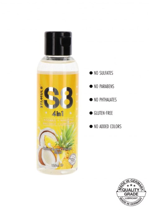 S8 4-in-1 Dessert Lube 125ml Pineapple Stimul8 S8