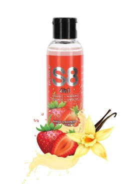 S8 4-in-1 Dessert Lube 125ml Strawberry Stimul8 S8