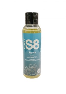 S8 Massage Oil 125ml French Plum & Egyptian Cotton Stimul8 S8
