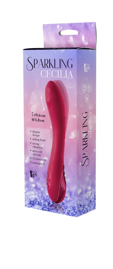 SPARKLING SLIDING BEAD VIBRATOR CECILIA Dream Toys