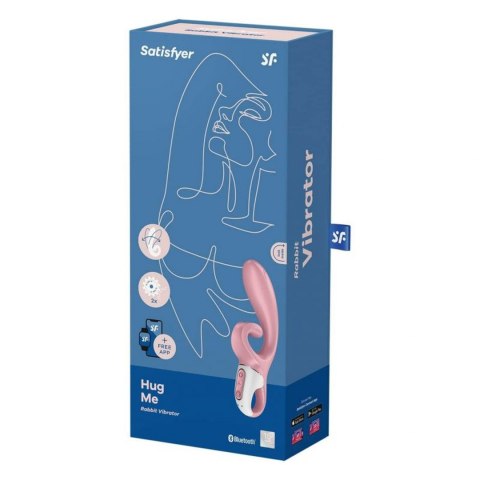 Wibrator-Hug Me Connect App (Pink) Satisfyer