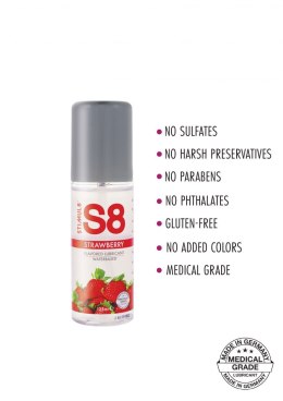 S8 WB Flavored Lube 125ml Strawberry Stimul8 S8