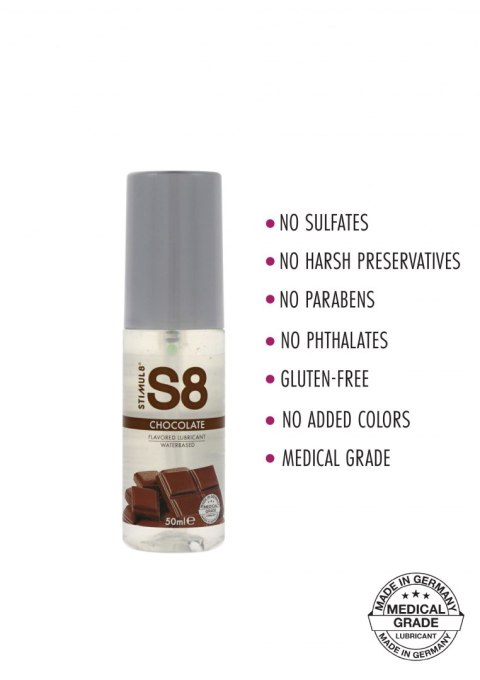 S8 WB Flavored Lube 50ml Chocolate SCALA