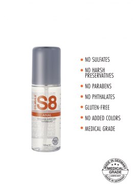 S8 WB Anal Lube 125ml Natural Stimul8 S8