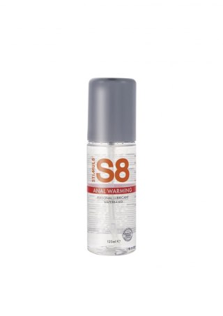 S8 WB Warming Anal Lube 125ml Warming Stimul8 S8