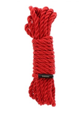 Bondage Rope 5 meter 7 mm Red Taboom