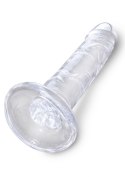 King Cock 6 Inch Cock Transparent Pipedream