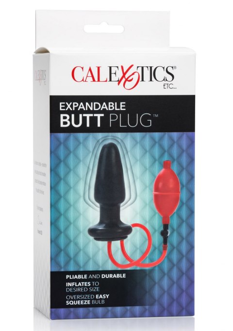 Expandable Butt Plug Black Calexotics