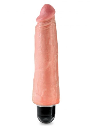 King Cock 8 Inch Vibr Stiffy Light skin tone Pipedream