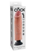 Vibrating Cock 10 Inch Light skin tone Pipedream