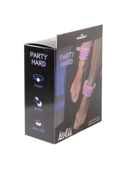 Ankle cuffs Party Hard Eternity Pink Lola Games