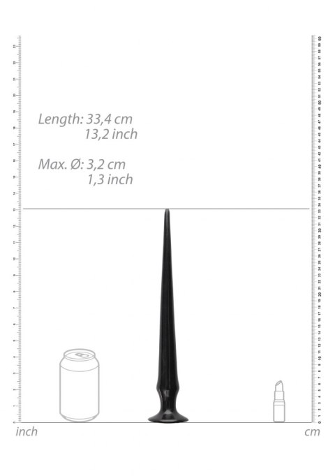 Ass Spike Dildo - 33 cm - Black Ouch!