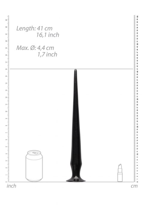 Ass Spike Dildo - 42 cm - Black Ouch!