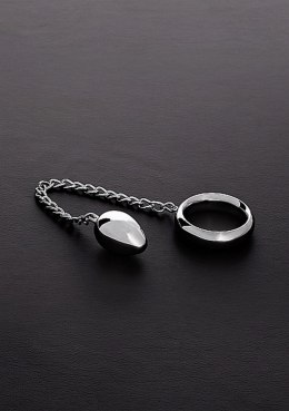 Donut C-Ring Anal Egg (45/45mm) with chain Steel