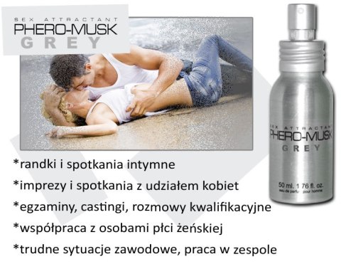 Feromony-PHERO-MUSK GREY 50 ml for men Aurora