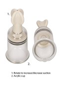 Nipple Suction Set Medium - Transparent Pumped
