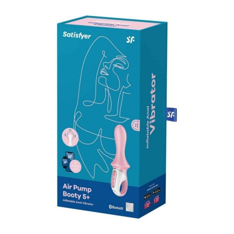 Air Pump Booty 5 Connect App red Satisfyer