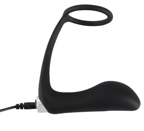 BV Vibrating ring & plug Black Velvets