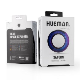 Hueman - Saturn Vibrating Cock/Ball Easy Toys
