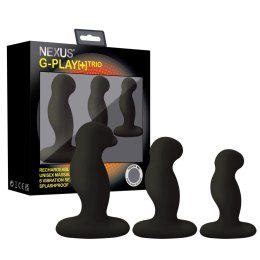 Nexus - G-Play Trio Plus Unisex Vibrator Pack S/M/L Black Nexus