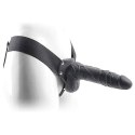 Proteza-FALLO STRAP ON CAVO REAL RAPTURE 8 BLACK WITH BALLS Real Rapture
