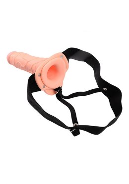 Proteza-FALLO STRAP ON CAVO REAL RAPTURE 8 FLESH WITH BALLS Real Rapture