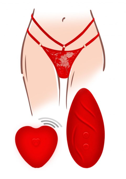 Divine Panty Vibe Red ToyJoy