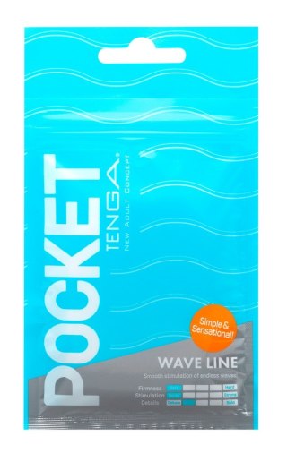 Pocket Tenga Wave Line Tenga