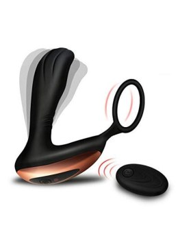 Stymulator-Prostate Massager with Ring USB 10 Function / Remote Control Boss Series Magic