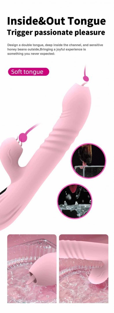 Wibrator-Fairy USB 3 functions of thrusting / 20 vibrations B - Series Lyla