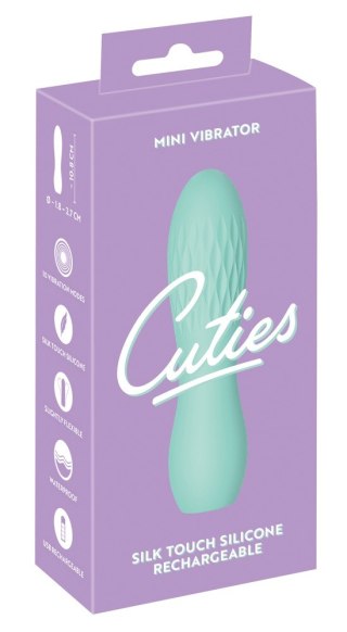 Cuties Mini Vibrator Green 3.G Cuties