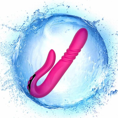 Deluxe Twirling Vibrating Thruster RED B - Series Cute