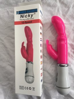 Nicky pink 12 speed g spot vibrating 22 cm Power Escorts