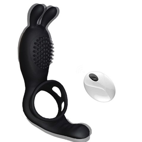 RabbitVibration Cock Ring with remote B - Series Cute