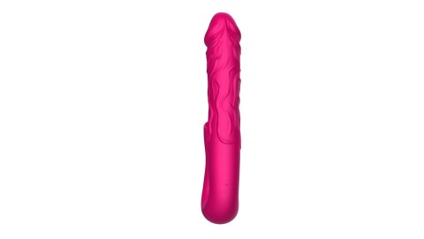 Realistic Tongue Stimulating Dildo Vibrator B - Series Cute