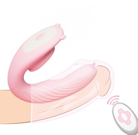 Remote Wearable Tongue licking Vibrator B - Series Cute