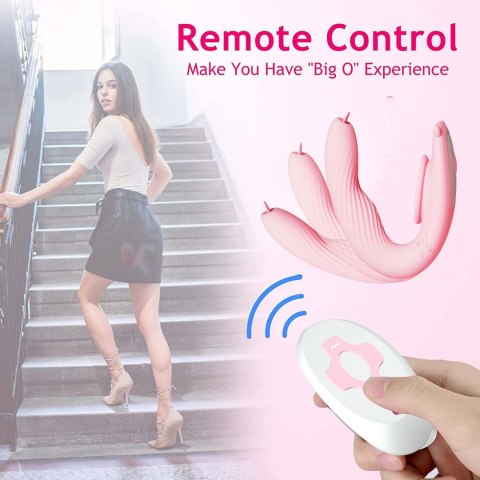 Remote Wearable Tongue licking Vibrator B - Series Cute