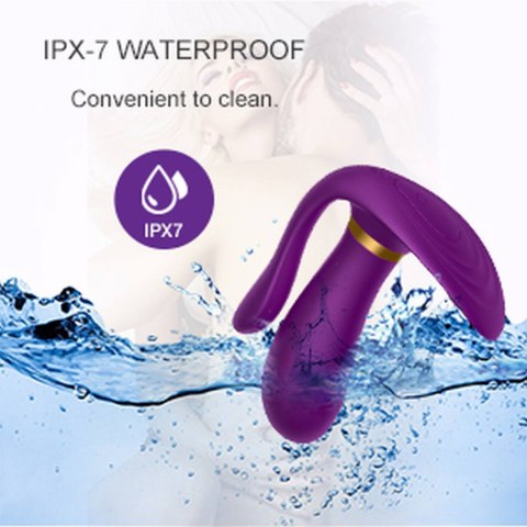 Remote wearable vibrator PURPLE B - Series Cute