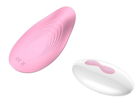 Ultrathin Wearable remote mini vibe PINK B - Series Cute