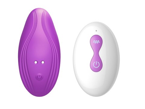 Ultrathin Wearable remote mini vibe PURPLE B - Series Cute