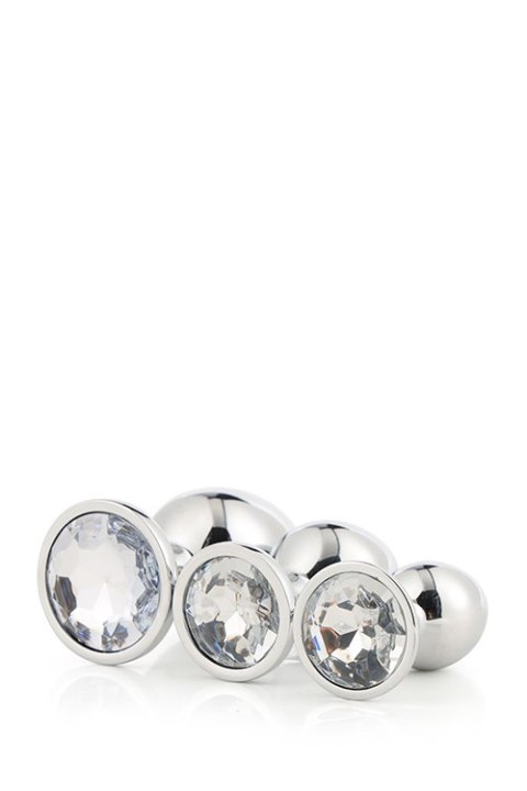 GLEAMING LOVE SILVER PLUG SET Dream Toys